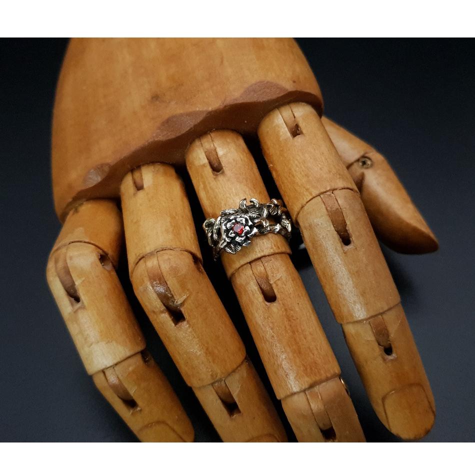 Dr Ska Rose Layered Ring