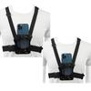 Smartphone Chest Mount Universal Holder Compatible with iPhone and Samsung Phone Mount for Filming or Photos