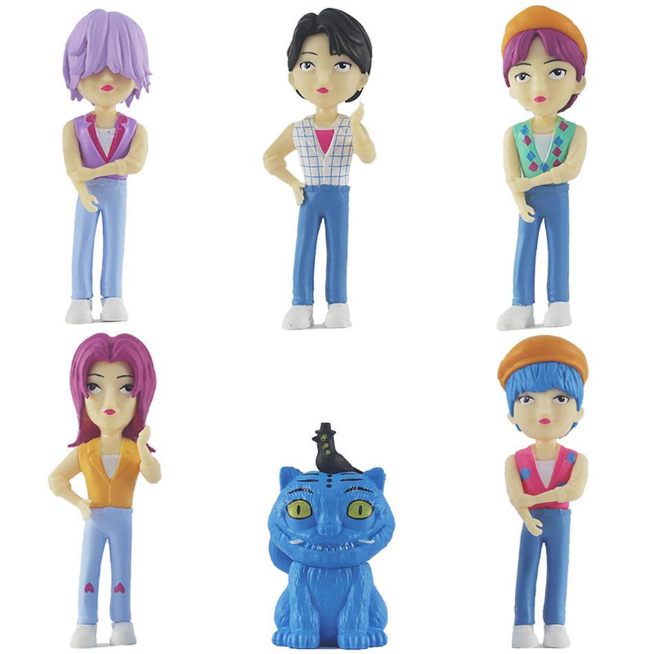 NEW Kpop Devil Hunter Saja Boys Anime Polyvinyl Chloride Character Collection Desktop Trinkets Childrens New Year Gift