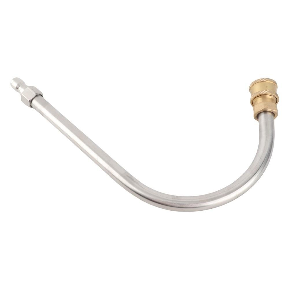 U Shaped Pressure Washer Extension Wand with 5 Nozzles Pressure Washer Curved Rod  Window Washing