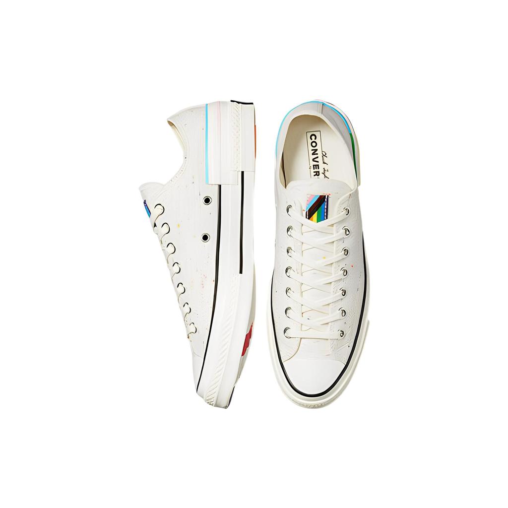 Converse Кроссовки Chuck 70 Low Pride - Proud to Be Unisex Cream Egret Black A06030C