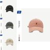 Korean Street Style 7-embroidered Baseball Cap In Cotton For Unisex Everyday Wear