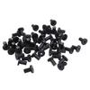 50PCS M5 Thread Rubber Well Nut Fasteners Black Rubber Windscreen Mounting Nuts  Bolt Hole Sealing