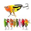 with Two Metal Spoon Bee Crankbait Lure Bumblebee Fishing Lure Bee-Shaped Fishing Bait  Fly Fishing