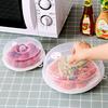 Microwave Food Cover Heat-resistant Food Splatter Guard Lid Anti-Sputtering Cover Non-Splatter Lid Fresh-keeping Lids Cookware