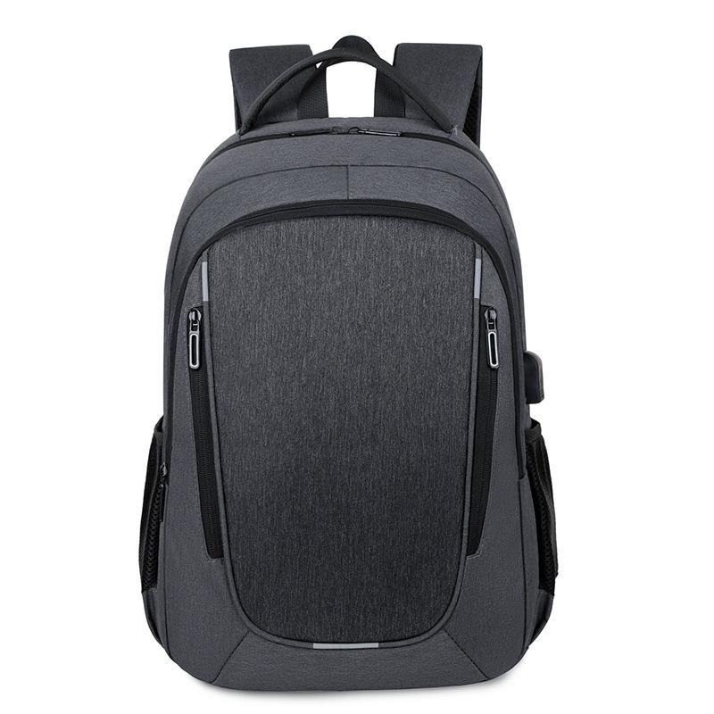 Новый унисекс однотонный водонепроницаемый и дышащий деловой модный повседневный универсальный рюкзак для повседневного использования