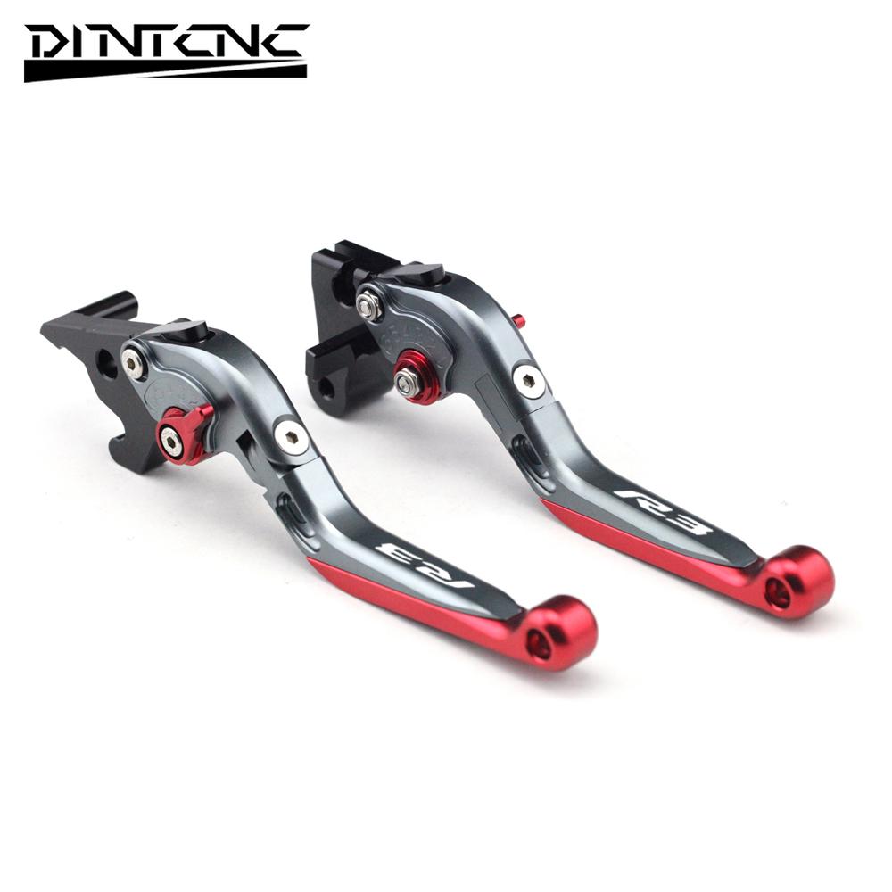 Motorcycle Clutch Front Brake Tie Rod For YAMAHA YZFR3 YZFR25 2014-2022 Folding Telescopic Adjustment Lever YZF R3 R25 2021