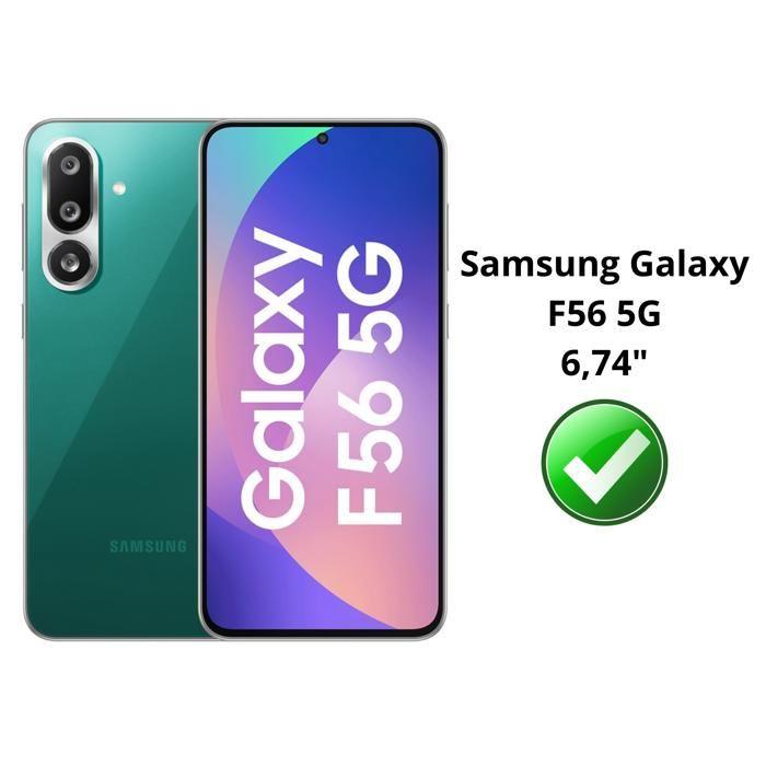 Verre Trempé pour Samsung Galaxy F56 5G [Pack 4] Film Vitre Protection Ecran Phonillico®