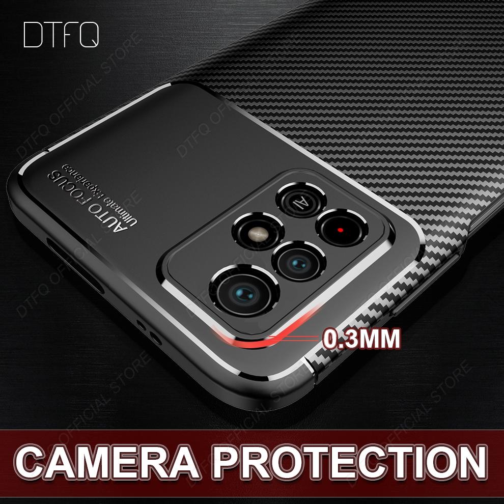 Для POCO M4 Pro чехол из углеродного волокна, противоударный чехол для POCO X3 Pro, матовый силиконовый чехол Funda Coque для POCO M4 Pro 5G POCO X4 Pro