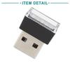 ACROPIX USB светодиодная лампа Универсальная неоновая атмосфера Окружающее освещение Салон Гибкая USB светодиодная лампа Набор из 2 штук