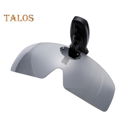 Поляризованные солнцезащитные очки-клипсы для мужчин и женщин, без оправы, откидные, цельные, защитные линзы, очки с защитой от ультрафиолета для рыбалки, велоспорта, вождения, бега, скалолазания