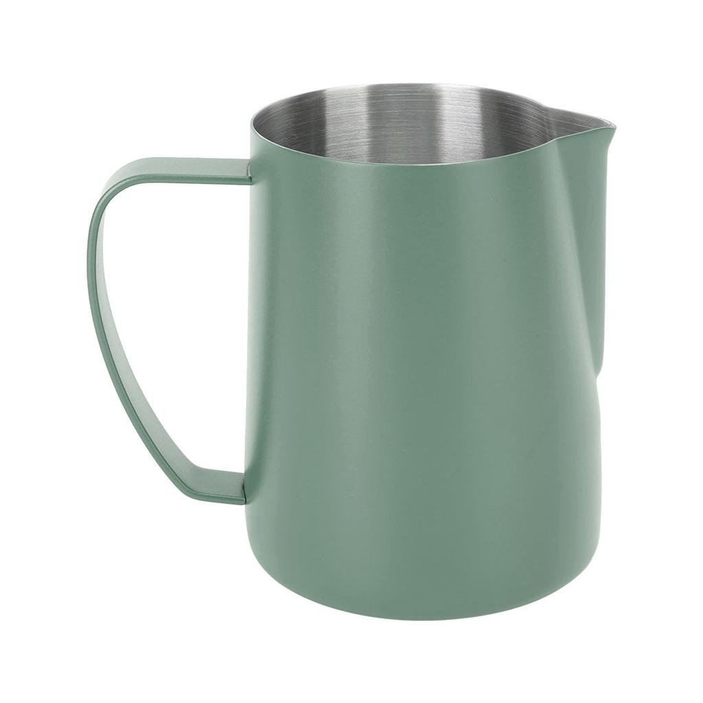 600 мл Чашка для вспенивания кофе 304 Нержавеющая сталь Кувшин для вспенивания молока Носик для латте-арта Питчер с внутренней шкалой