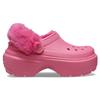 Crocs Женские сандалии-клоги Stomp с подкладкой 'Hyper Pink'