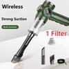 29000Pa Digital Display Car Vacuum Cleaner Wireless Large Power Portable Vacuum Cleaner Strong Suction Dual Use