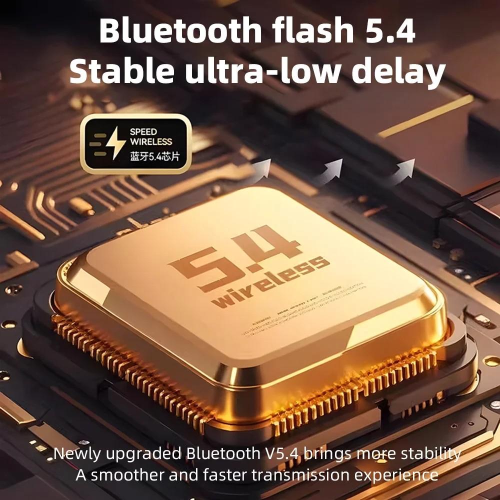 Мини-вкладыши беспроводные наушники цифровой дисплей HiFi стерео музыкальная гарнитура с HD микрофоном шумоподавление низкая задержка