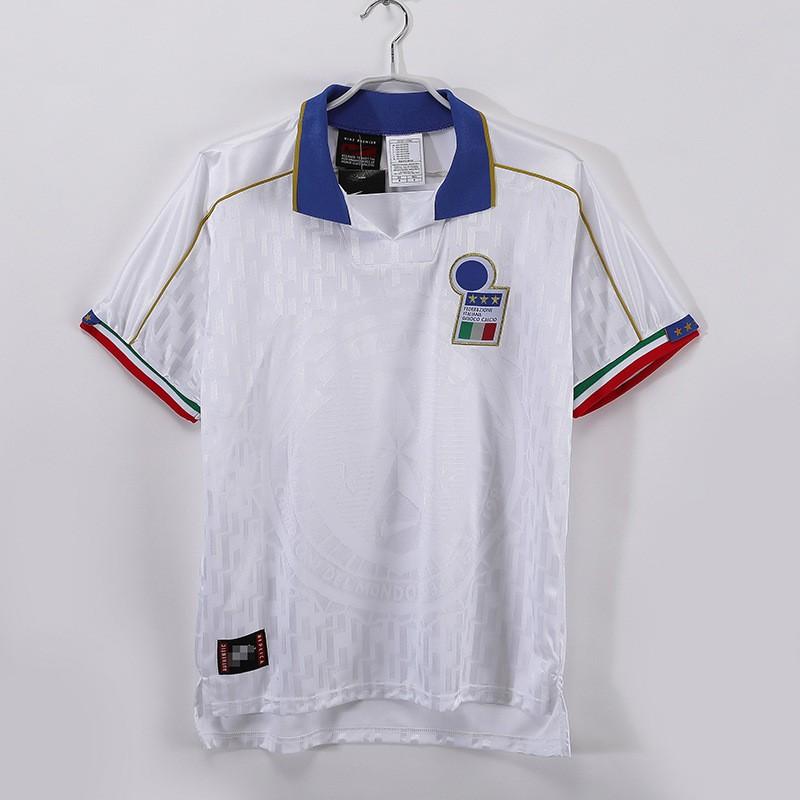 Vintage 1994 Italy Home Jersey 10 Baggio 1995 2006 Squad Football Shirt Men Unisex Sportswear