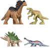 Mattel Набор мини-фигурок JURASSIC WORLD 2023, 1-е издание, возраст 18 лет, и [Слепая упаковка] [Игрушка динозавр] [3 шт.] 986D-GWP38