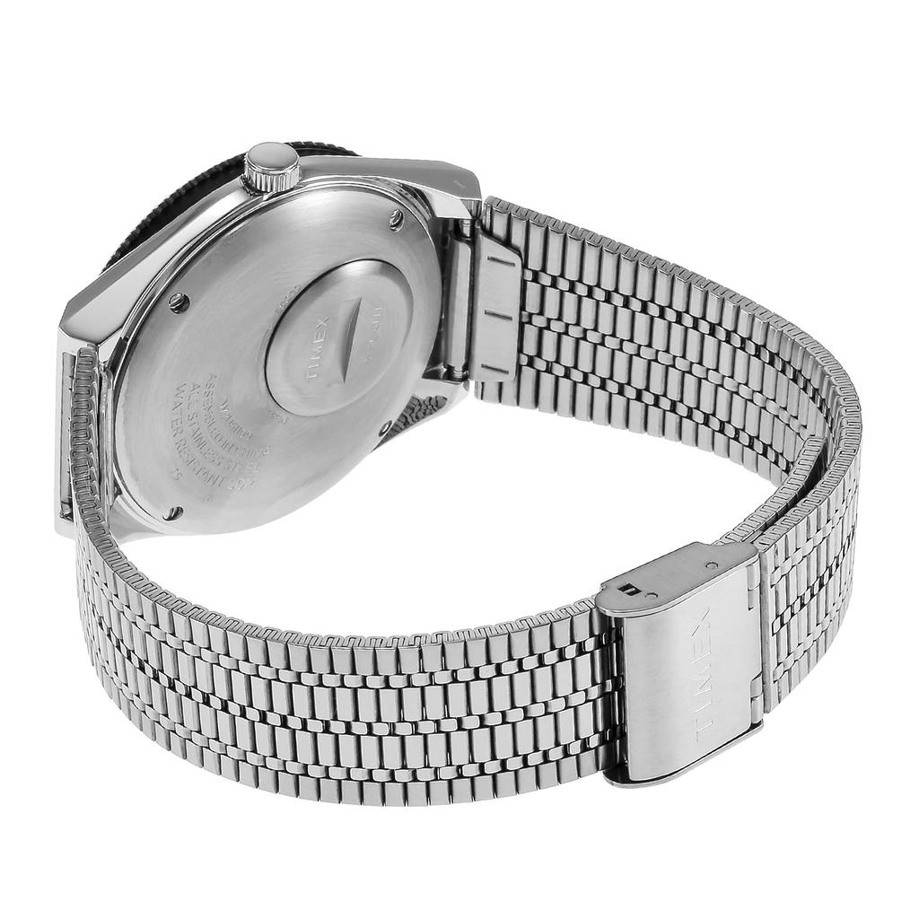 TIMEX Мужские часы Q сине-оранжевые TW2U6110