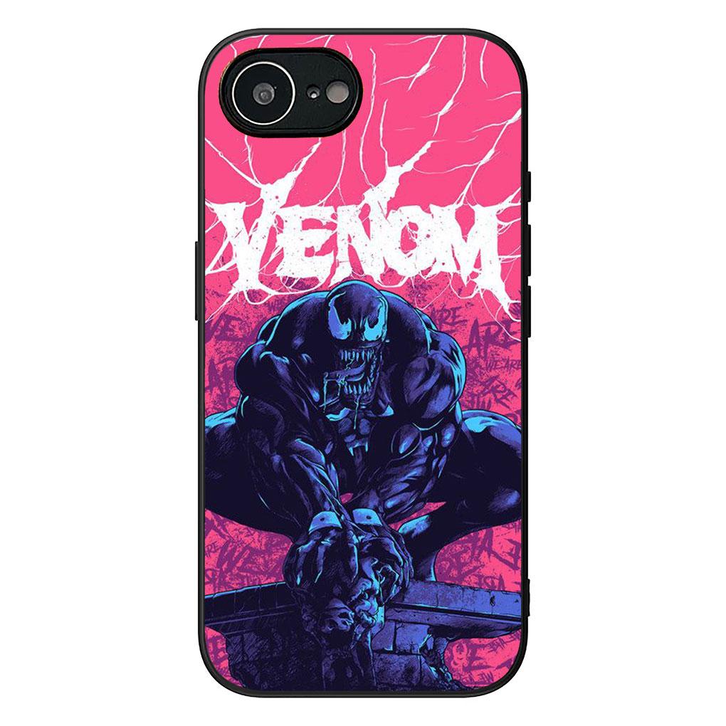 Чехол для телефона Venom Marvel Poster для Samsung Galaxy S22 S21 S20 FE Ultra Plus A35 A36 A55 A37 A33 A34 A57 Мягкий чехол