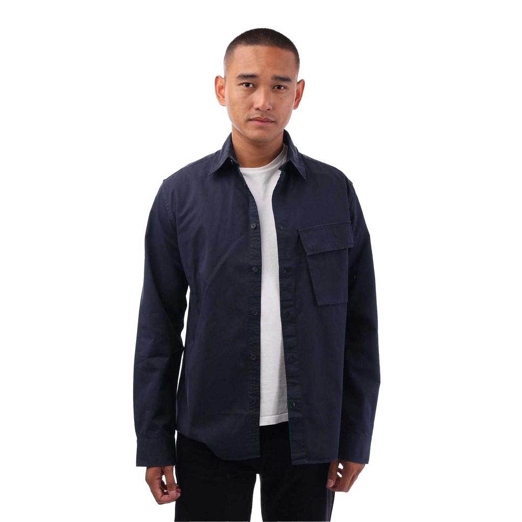 Belstaff Mens Cotton Point Collar Shirt