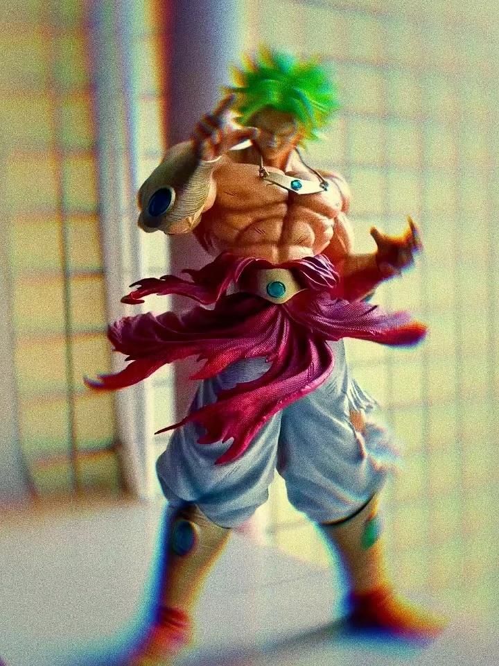 50CM Breaking Circle Broly Figure JT Statue Brother Super Saiyan GK Statue Model Ornament Boy Gift