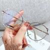 Bijziendheid Bril Vrouwen Mooie Cat Eye Brillen Student Computer Legering Metalen Afgewerkt Bril Frames Blue Light Eyeglasses
