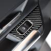 For Mercedes-Benz B Class GLB - Real Carbon Fiber Car Window Lift Button Panel Cover Lifting Switch Sticker