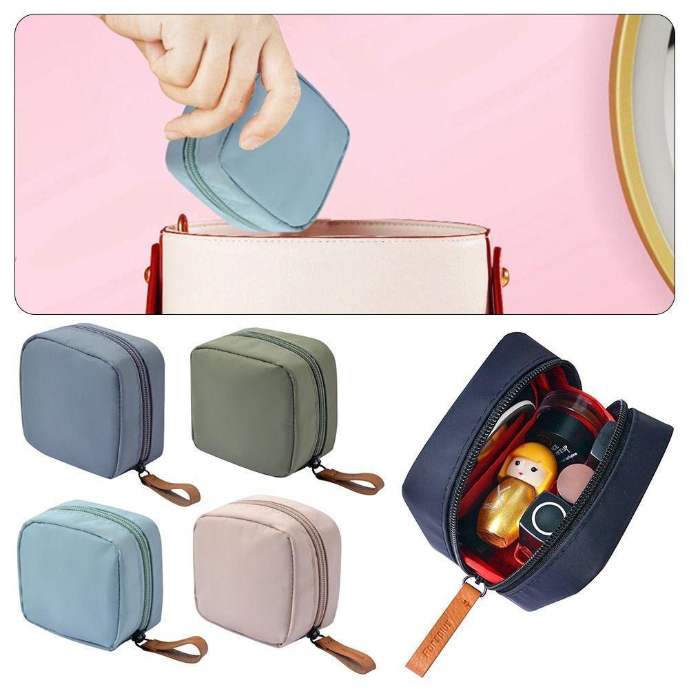 Multi-Purpose Coin Bag Home Storage Mouth Red Bag Storage Bag Sanitary Cotton Bag Cosmetic Bag