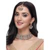 Sukkhi Graceful Curve Shaped Gold Plated AD Stones Choker Necklace