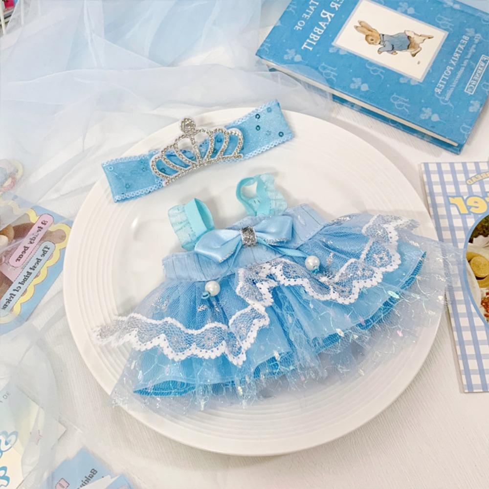 1 комплект кружевной 20 см хлопковой кукольной одежды, игрушечные аксессуары, хлопковая кукольная одежда Лолиты, платье, детский подарок
