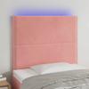 VidaXL LED Headboard Bedroom Furniture Single Bed Accessory Headboard Bed Frame Interior Pink 3122325