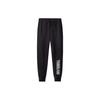 FW22 Solid Color Printed Letter Logo Drawstring Cuff Sweatpants Men Bottoms Black A5VT9-001