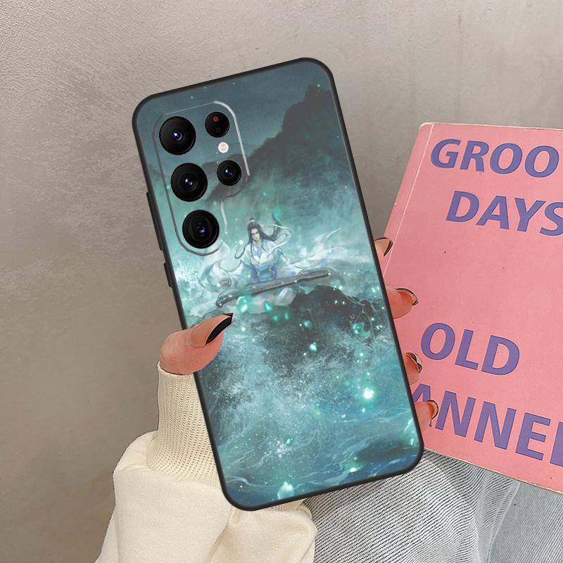 Чехол для Samsung Galaxy S25 Ultra S20 S21 S22 S24 S23 Ultra S9 S10 Plus S25 FE с изображением Мо Dao Zu Shi (Магистр Демонического Культивирования)