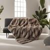 Luxury Faux Fur Blanket High-end Bed Fox Fur Blankets For Beds Plaid On The Sofa Cover Decoration Home Blankets And Throws