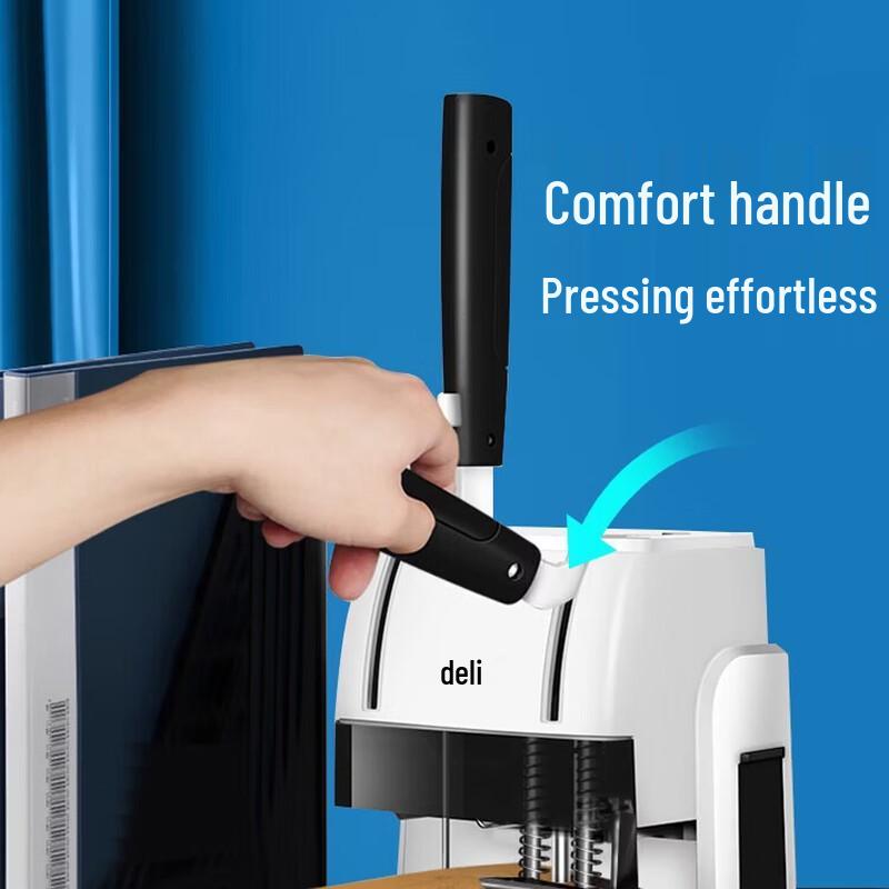 Deli Financial Document Binding Machine CN plug (adapter included)