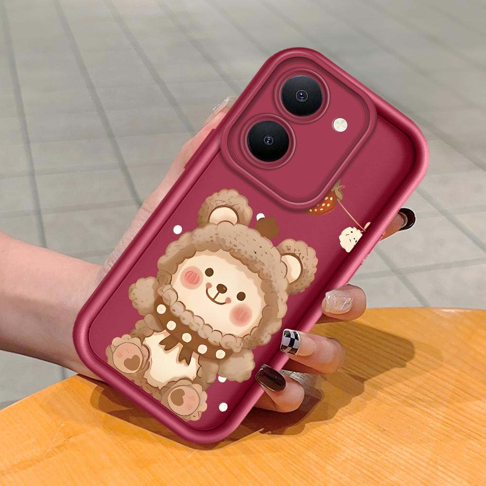 Мягкий силиконовый квадратный чехол с рисунком лестницы для телефона, полное покрытие, противоударный защитный резиновый чехол для камеры для Vivo