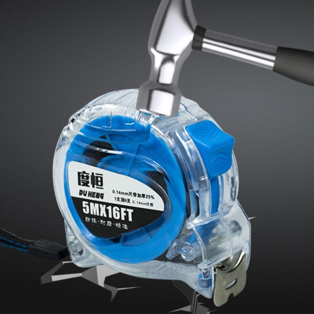 Wear-Resistant Measuring Tape Drop-Resistant Carpentry Ruler Portable Tape Measure