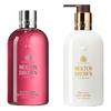 Molton Brown Fiery Pink Pepper Shower Gel & Desert Rose Body Lotion Set