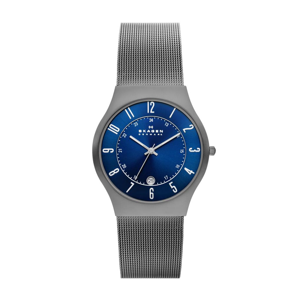Watch 233XLTTN Genuine Imported Product Gray [Skagen] Men's