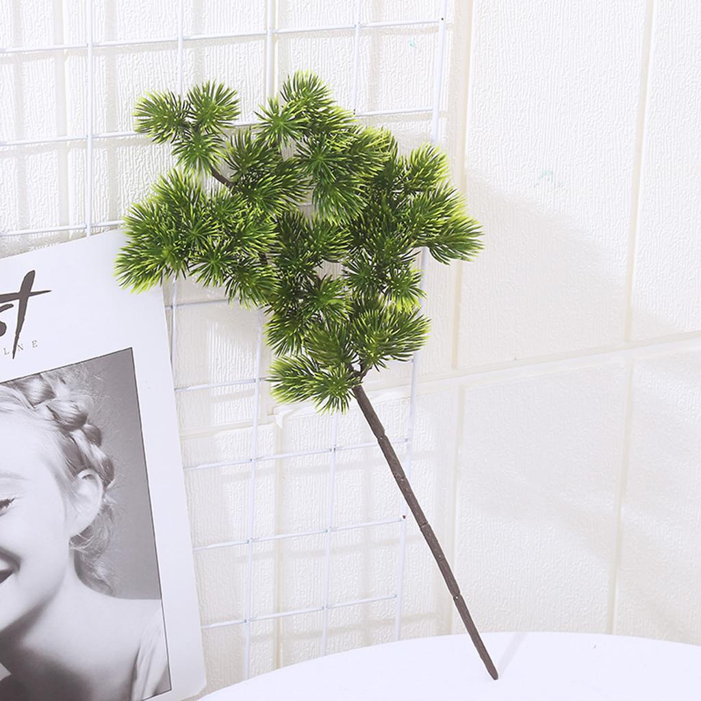 Поделки Рождественские товары Украшение Пластиковые пинастеры Поддельные кипарисы Искусственные растения Сосновые иглы