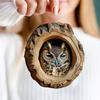 Сова Енот Рождественское Украшение 2D Печатный Акриловый Подвесной Декор для Елки Праздничная Животная Подвеска на Елку