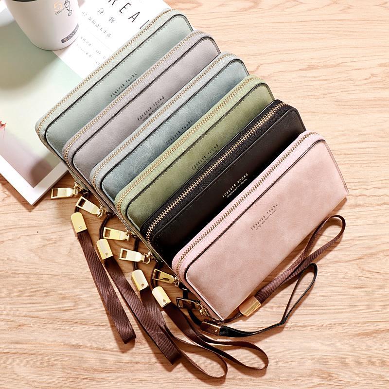 Новая модная сумка, женский кошелек, длинный нулевой кошелек, многофункциональная сумка для мобильного телефона, сумка большой вместительности