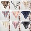 70x70cm Imitation Silk Silk Scarf Print Bandana Women Hijab  Spring