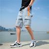 Шорты, мужские летние универсальные брюки с пятью точками на шнурке, свободные прямые комбинезоны, молодежные шорты
