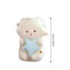 Soft Little Lamb Dolls Pendant Cute Fluffy Sheep Keyring Lovely Lamb Plush Keychain  Gifts