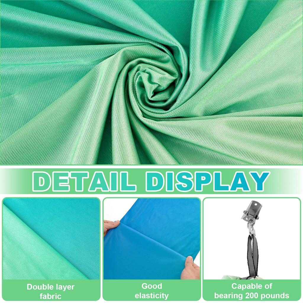 Сенсорные качели Двухслойные Детские Взрослые Вращающееся на 360° кресло Рождественские подарки Подвесной кокон Терапия Аутизм Дети В помещении Йога Гамак