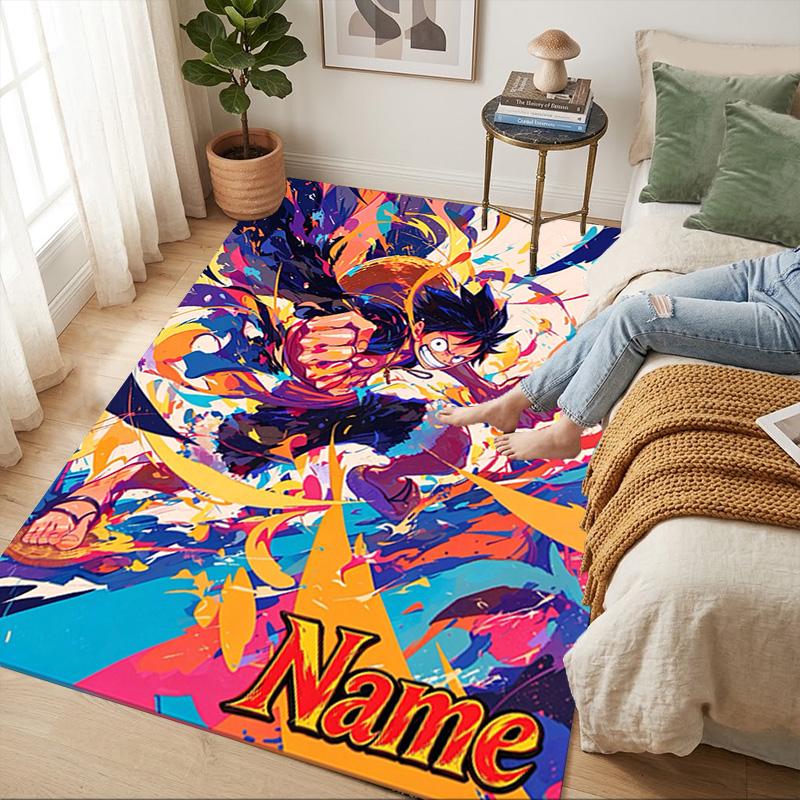 Custom O-One Piece Area Rug Carpet For Bedroom Game Playroom Living Room Nonslip Sofa Office Home Decor Doormat Christmas Gift