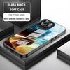 Чехол для телефона с изображением монстров из аниме G-GodzillaS для iPhone 16 15 14 13 12 11 X XR XS 8 Plus Mini Pro Max, стеклянный магнитный чехол для телефона