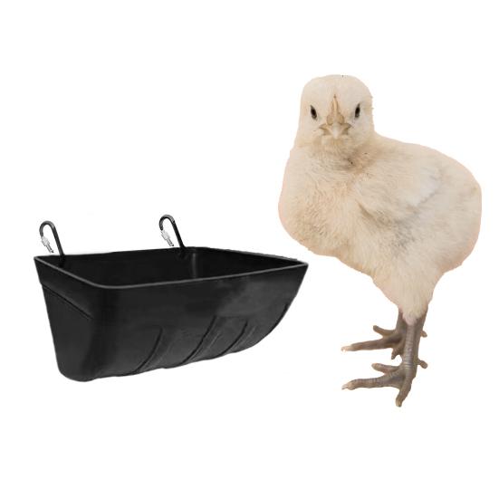 1 комплект кормушки для кур, подвесная с крючком, ударопрочная автоматическая подача, сверхмощная простая установка, кормушка для коз