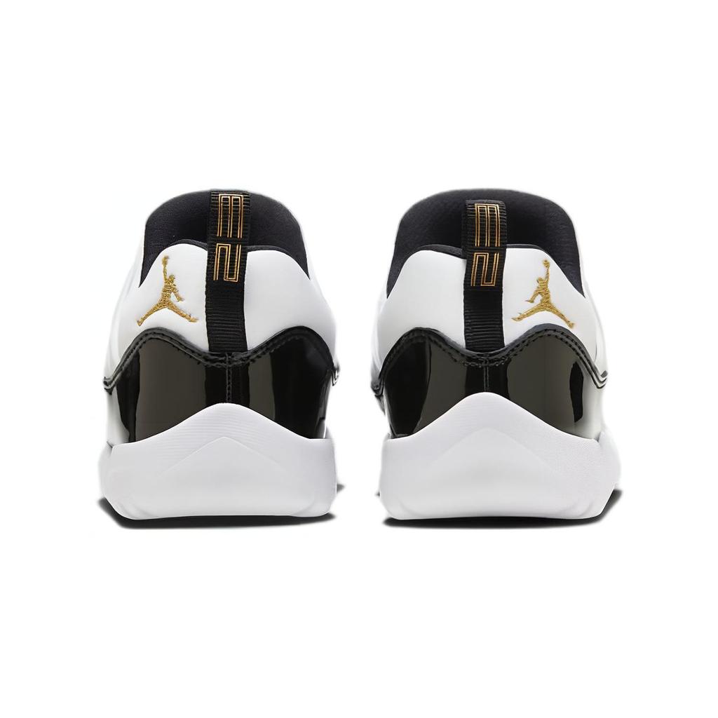Air Jordan 11 Retro Little Flex PS Gratitude / Defining Moment Kids Sneakers White Black Metallic-Gold BQ7101-170